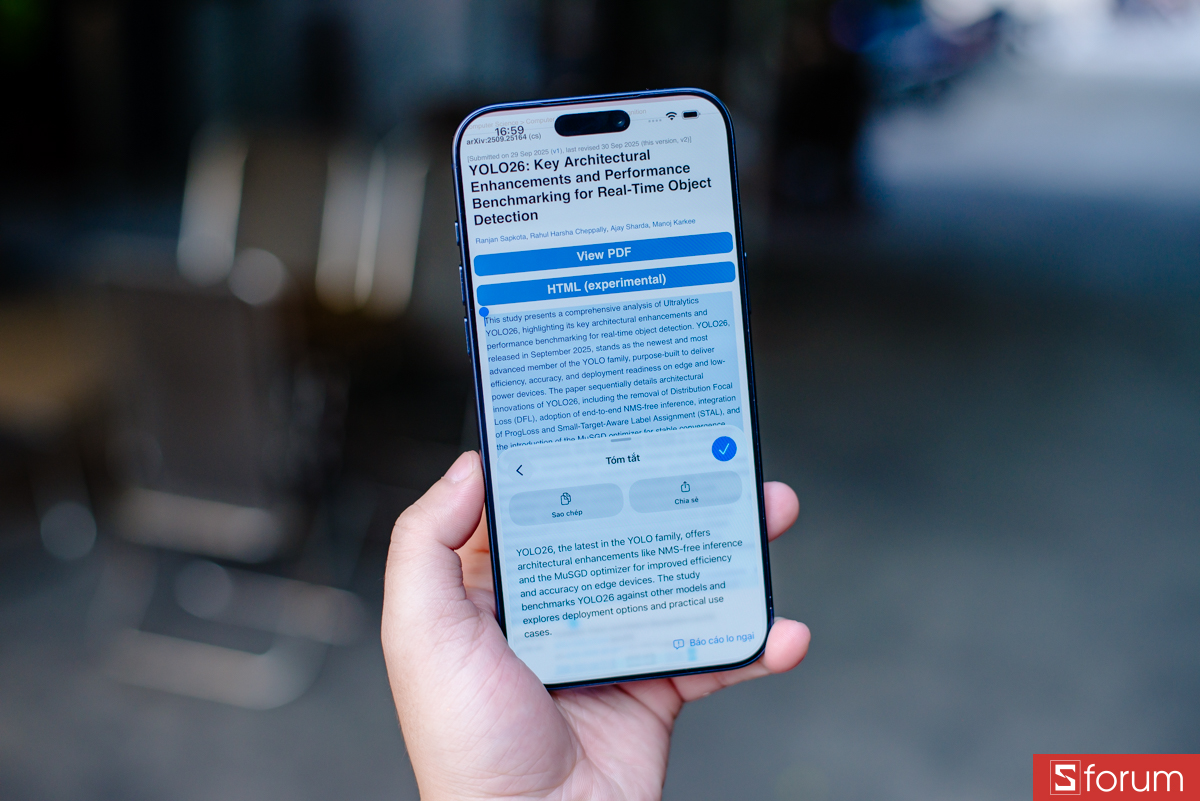 Các tính năng Apple Intelligence