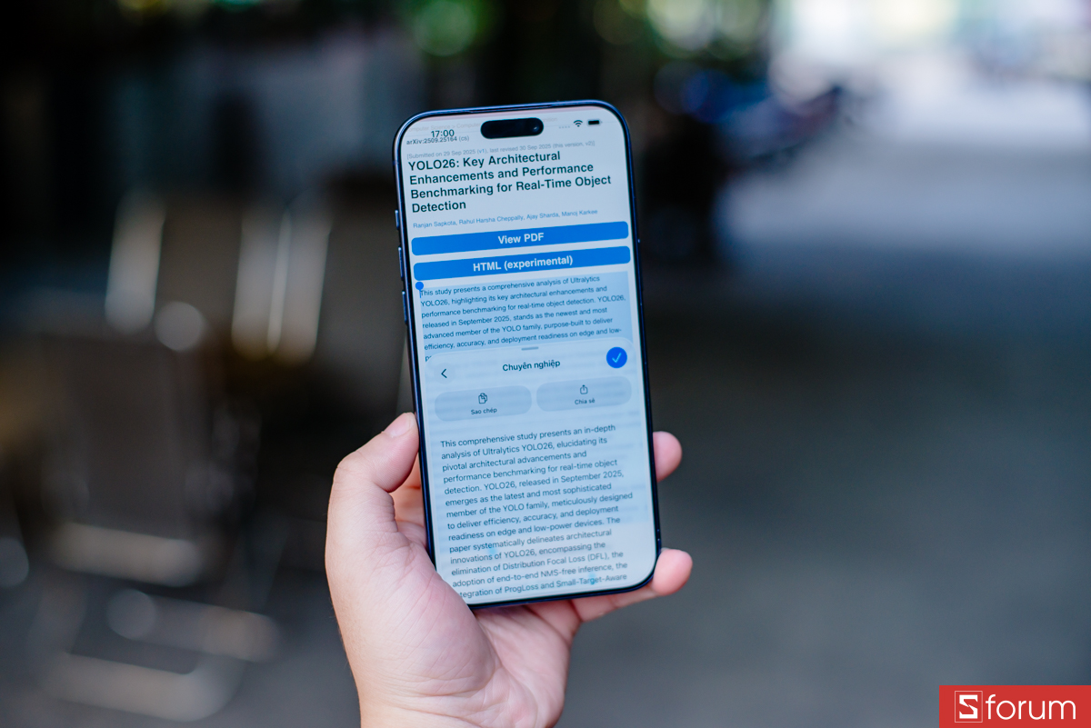 Các tính năng Apple Intelligence