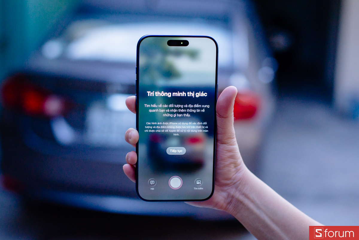 Tính năng Visual Intelligence