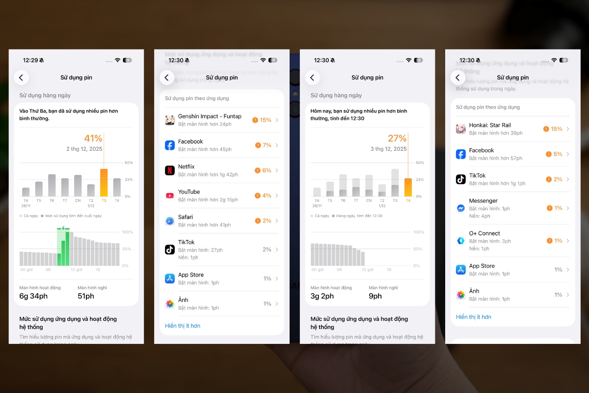 iPhone 17 được trang bị viên pin 3,692mAh