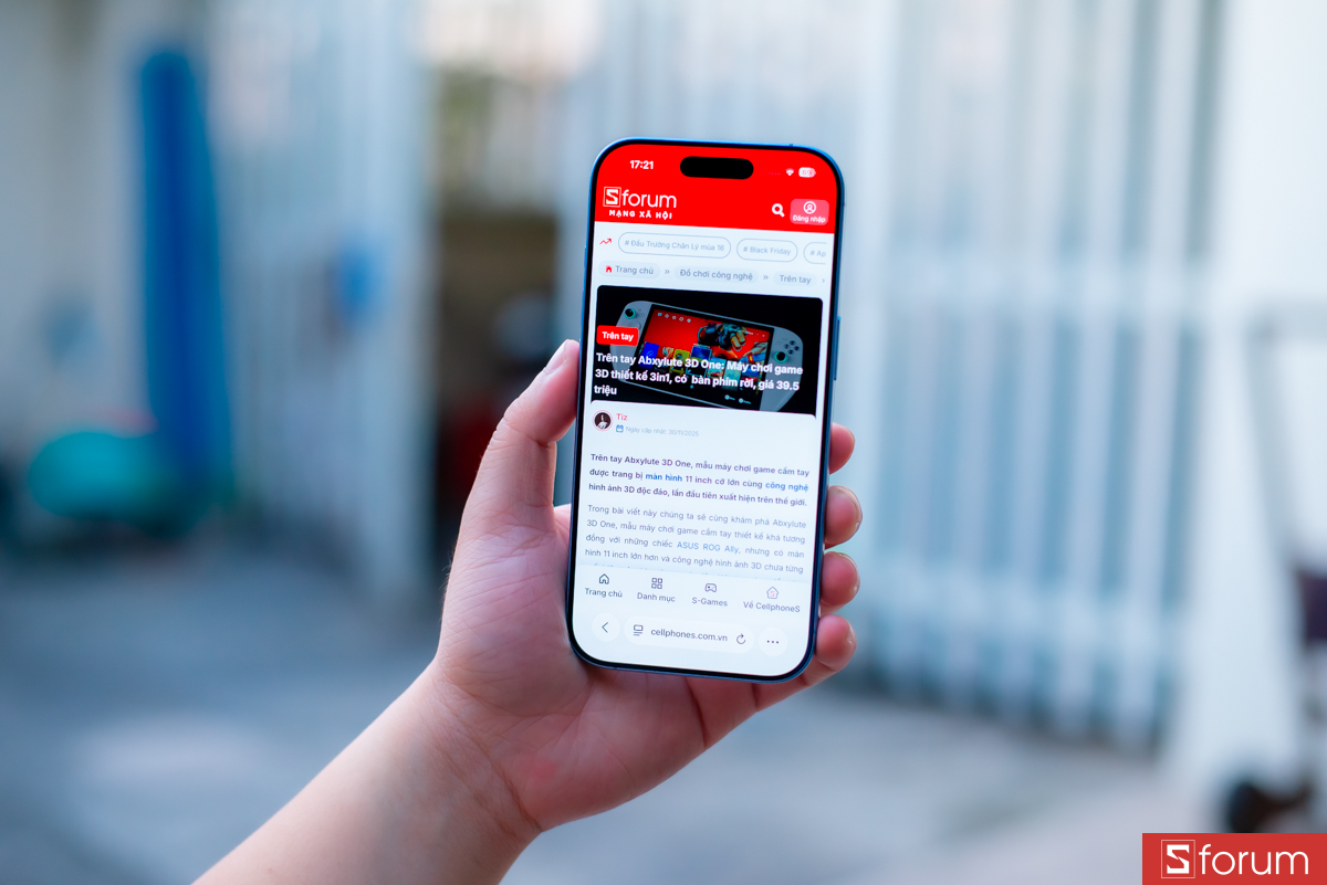 Đánh giá iPhone 17 sau 3 tháng, màn hình 120Hz mang lại trải nghiệm mượt mà