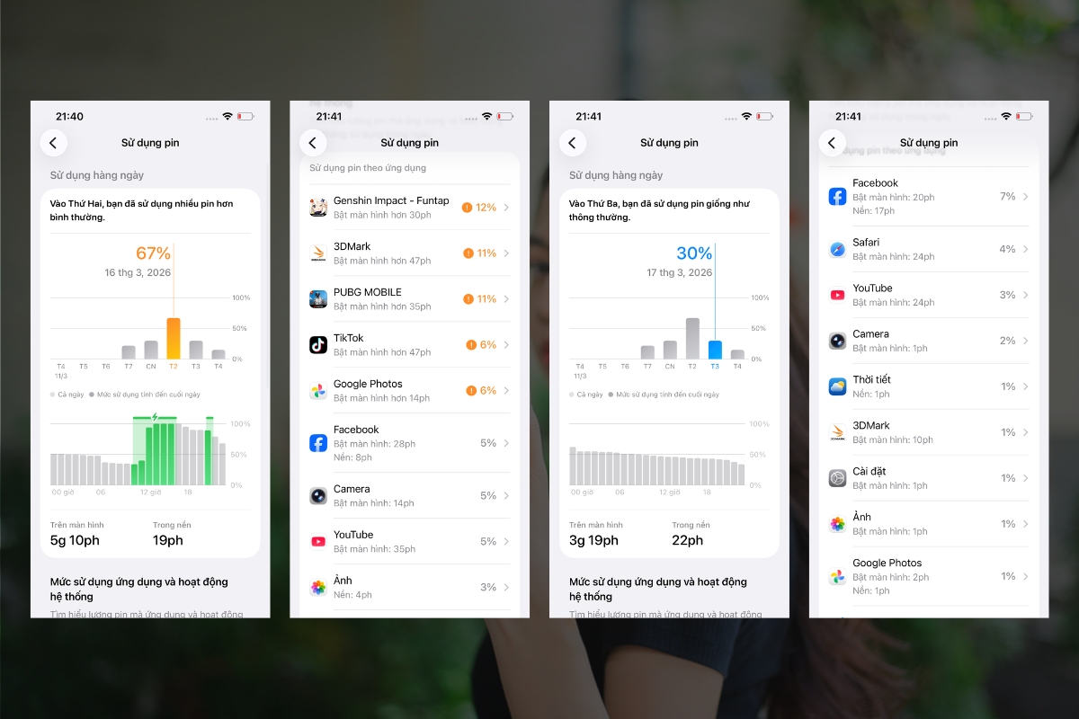 Thời lượng pin tốt là điểm cộng lớn trên iPhone 17e