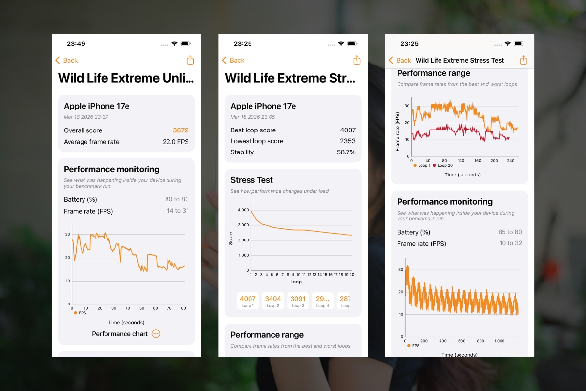 Đánh giá iPhone 17e về hiệu năng: Độ ổn định chưa tốt