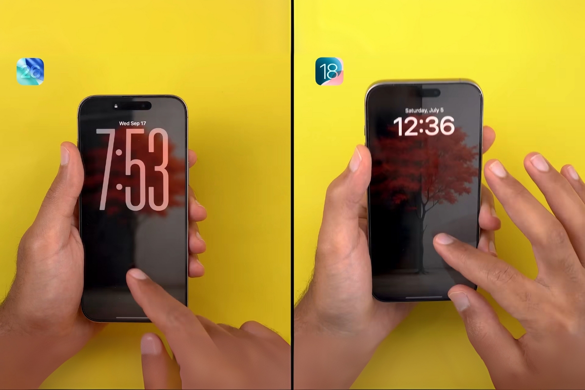 Đánh giá pin iOS 26 khi thực hiện các tác vụ mở khóa