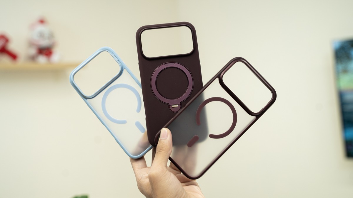 Trên tay vài mẫu ốp lưng cho iPhone 18 Pro Max: Màu ốp giống như màu máy, bảo vệ toàn diện!