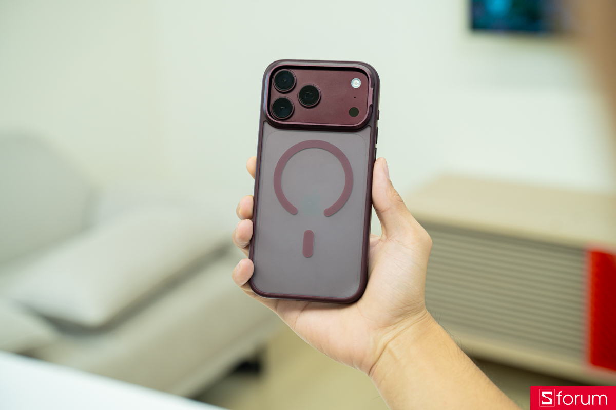 Ốp lưng iPhone 18 Pro Max Mipow Mattex Camera Stand with MagSafe