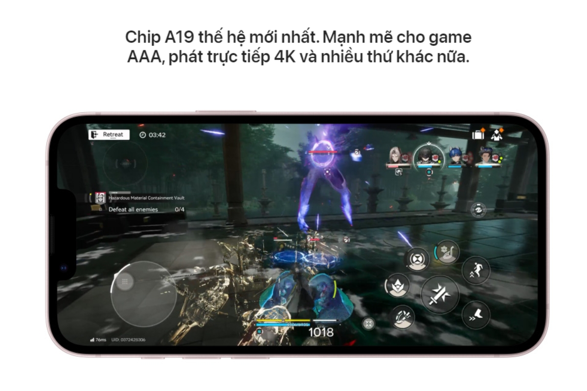 iPhone 17e có ít lõi GPU hơn nhưng vẫn đảm bảo sự mượt mà tuyệt đối