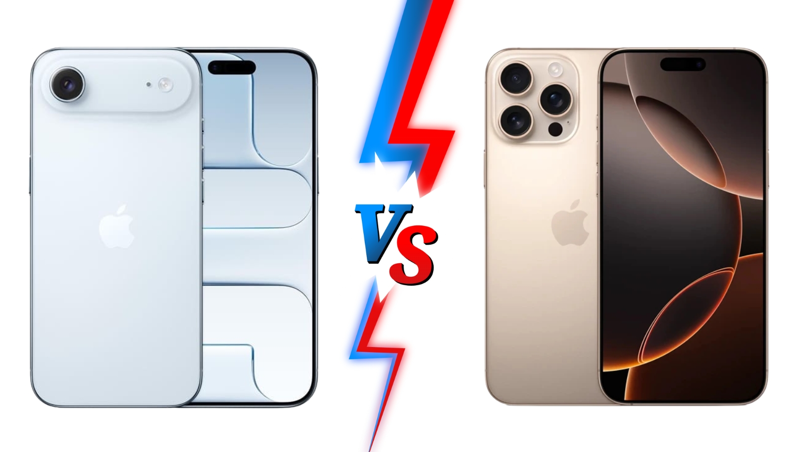 So sánh iPhone Air và iPhone 16 Pro Max: Chọn thiết kế mới hay trải nghiệm toàn diện?