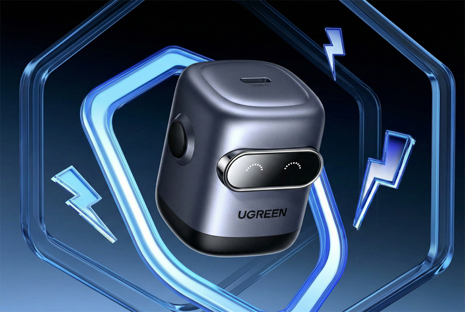 Củ sạc Ugreen Robot Uno GaN Nexode X662 Gen 2 65W