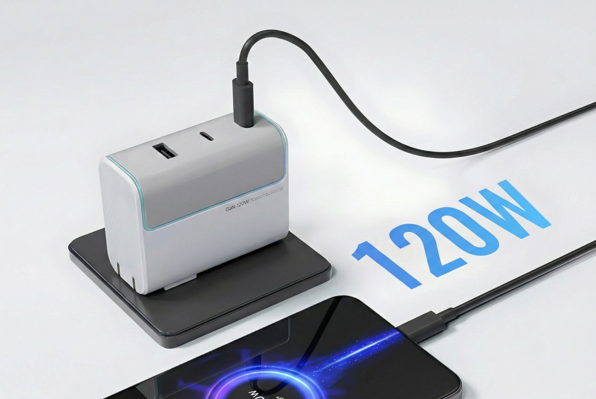 Củ sạc Cuktech GaN 2C1A 120W CN AD1003