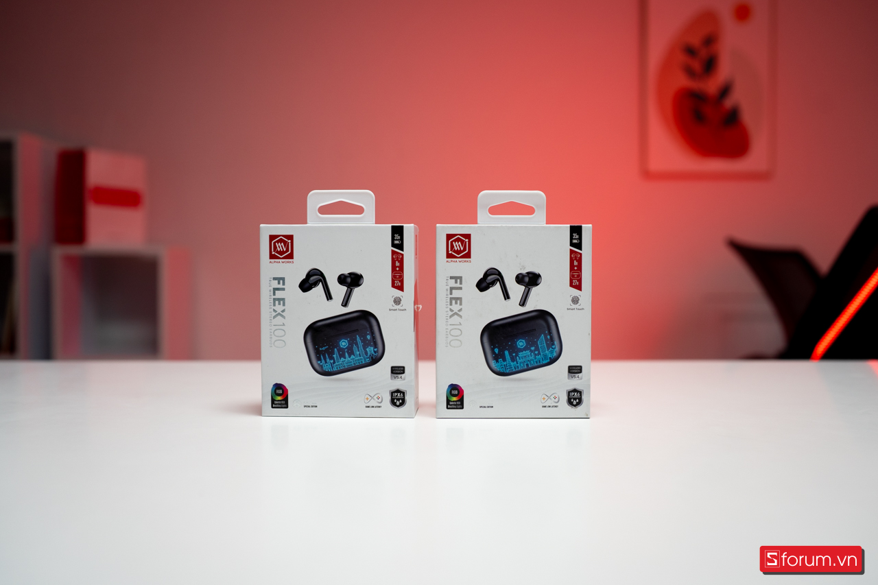 Mở hộp Alpha Works FLEX 100