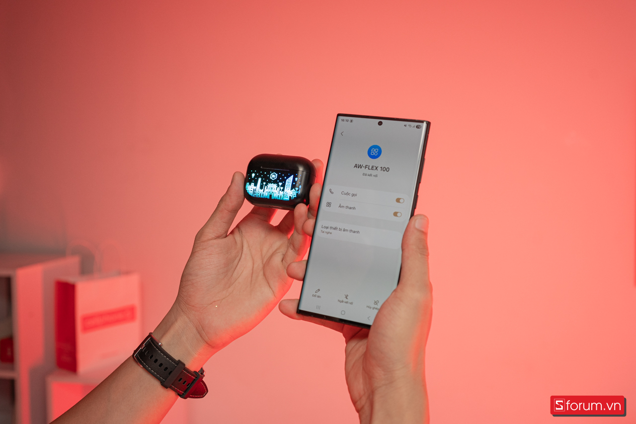 Tai nghe Alpha Works FLEX 100 được trang bị công nghệ Bluetooth 5.4 mới nhất