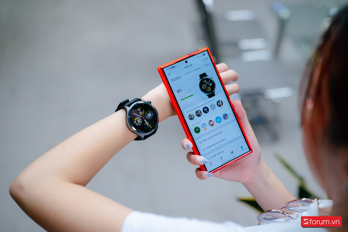Ứng dụng kết nối Amazfit Balance 2
