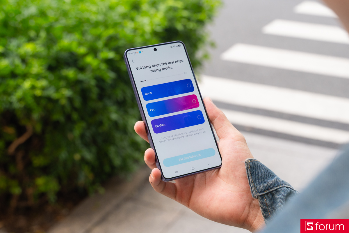 Anh em có thể đổi EQ trong app