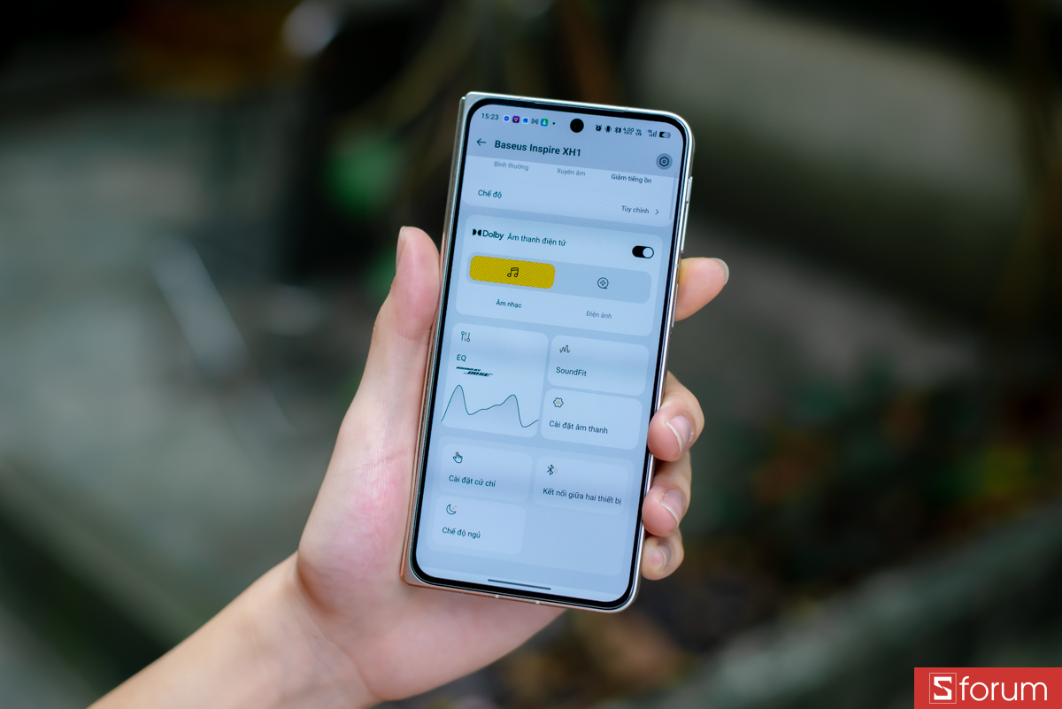 Baseus Inspire XH1 sử dụng Bluetooth phiên bản 6.1 mới nhất