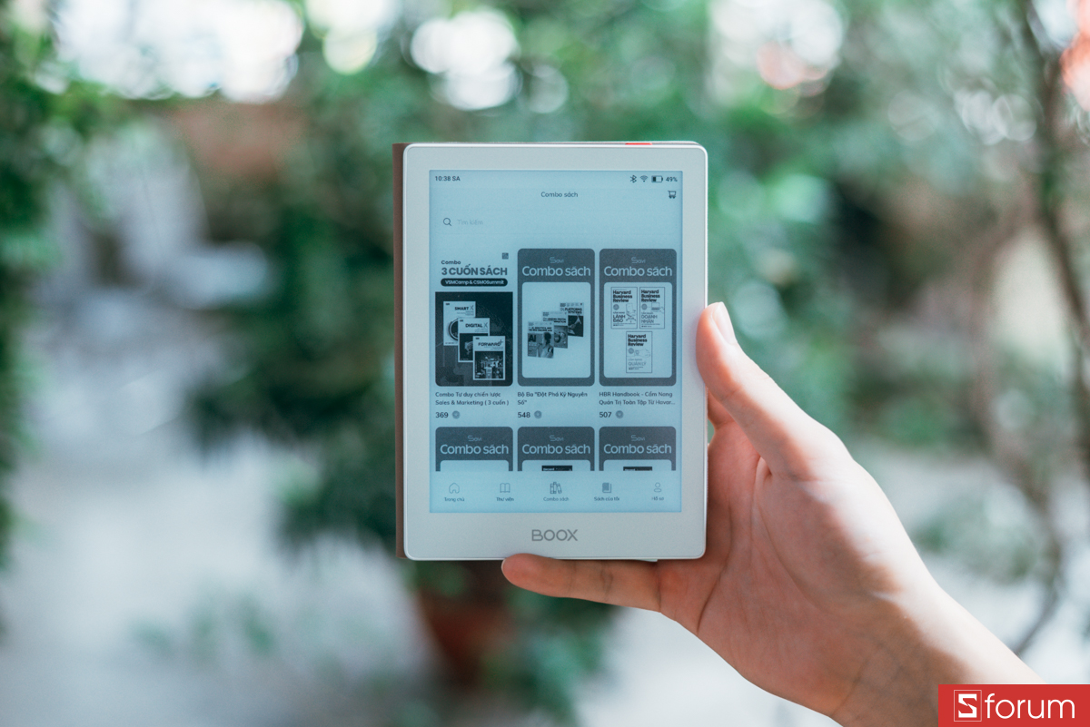 Boox Savi 6 sở hữu kho sách tiếng Việt bản quyền