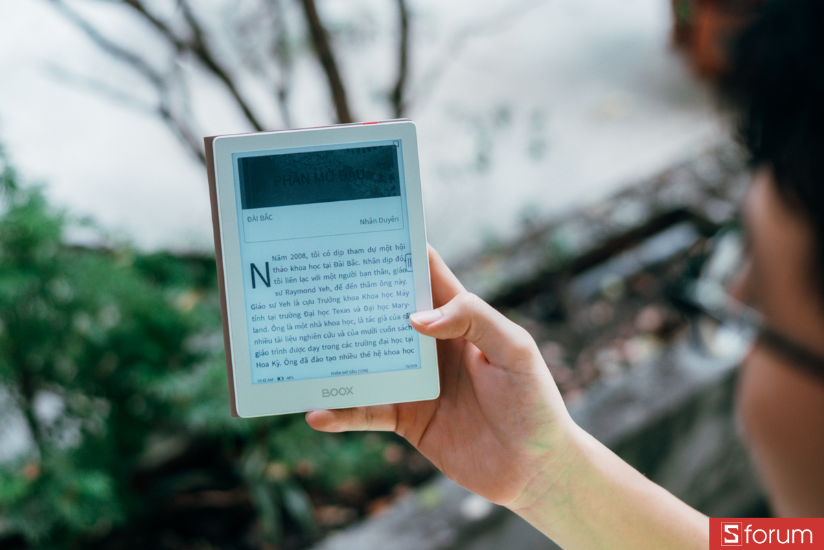 Màn hình Carta 1300 có độ phân giải 1448 x 1072 pixels với mật độ điểm ảnh 300 PPI