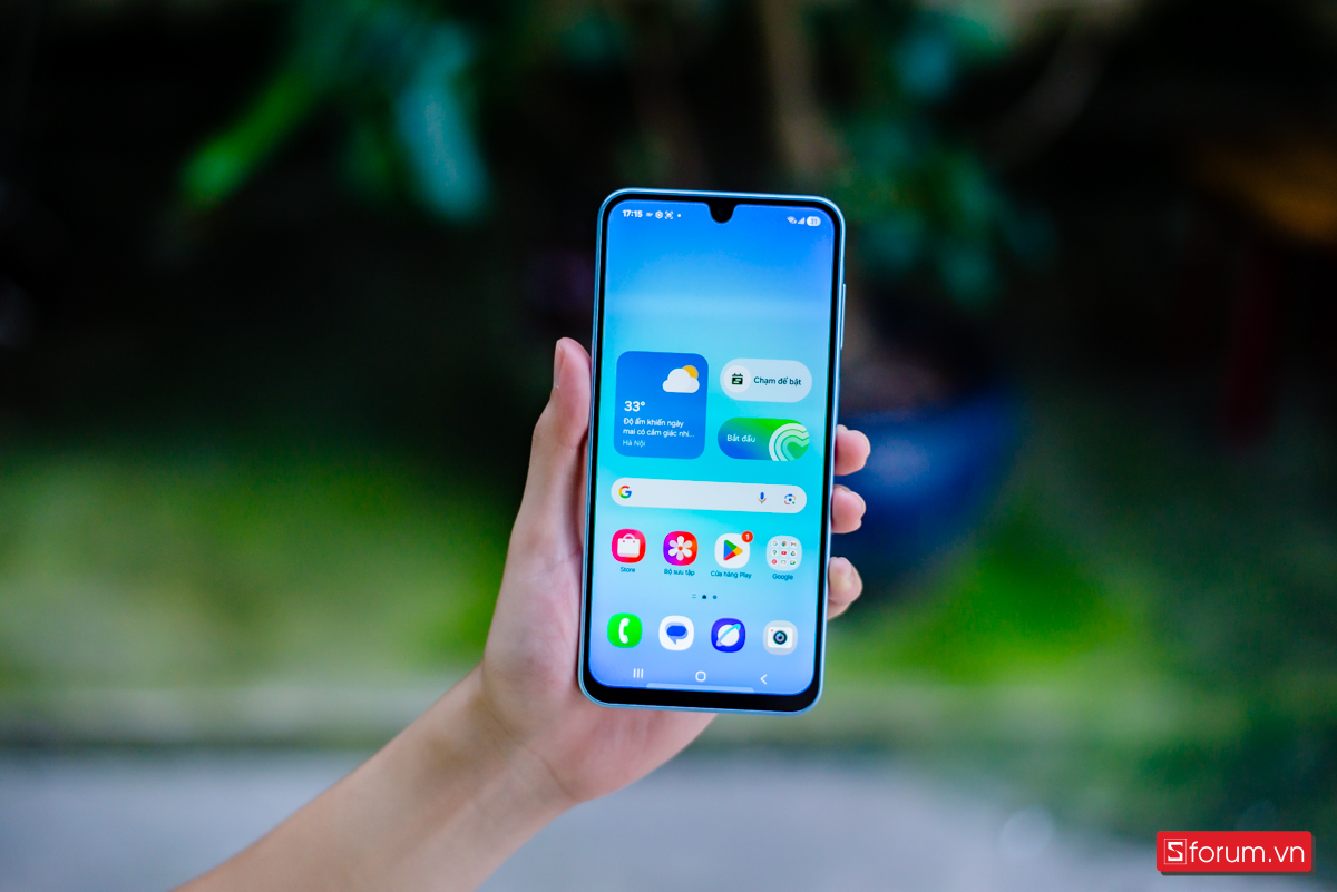 Galaxy A17 4G chạy sẵn Android 15 cùng giao diện One UI 7