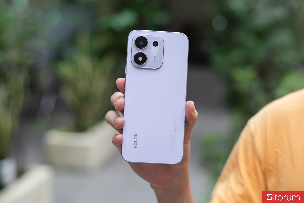 HONOR 600S màu tím nhạt Misty Purple