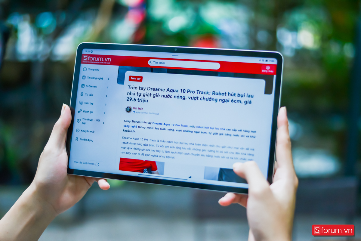 Điểm nâng cấp quan trọng tiếp theo khi trên tay Honor Pad 10 chính là viên pin Li-Po dung lượng 10.100mAh