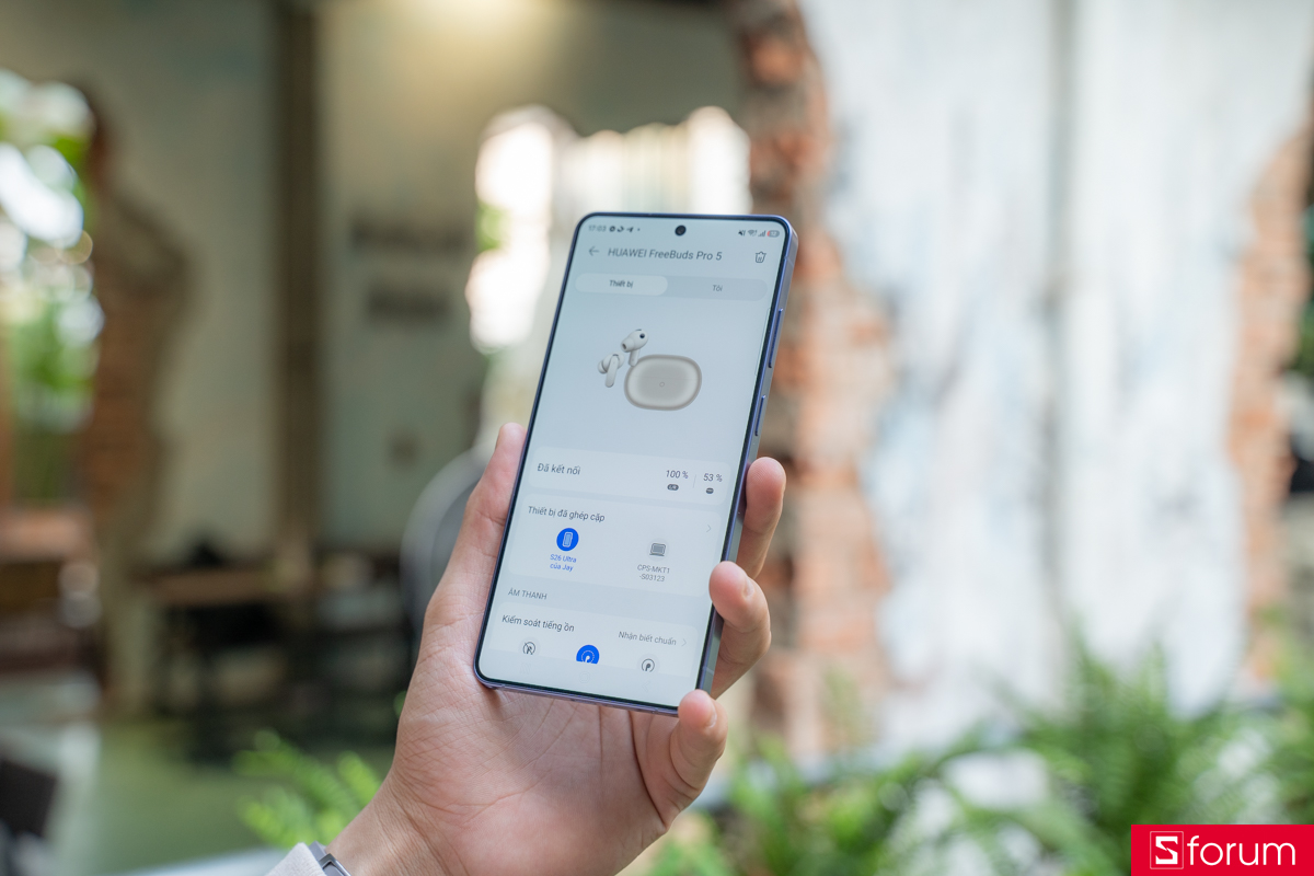 App AI Life là trung tâm điều khiển toàn bộ tính năng của FreeBuds Pro 5