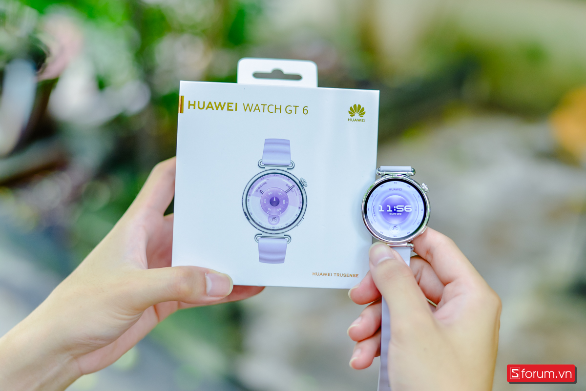 Mở hộp Huawei Watch GT 6 41mm