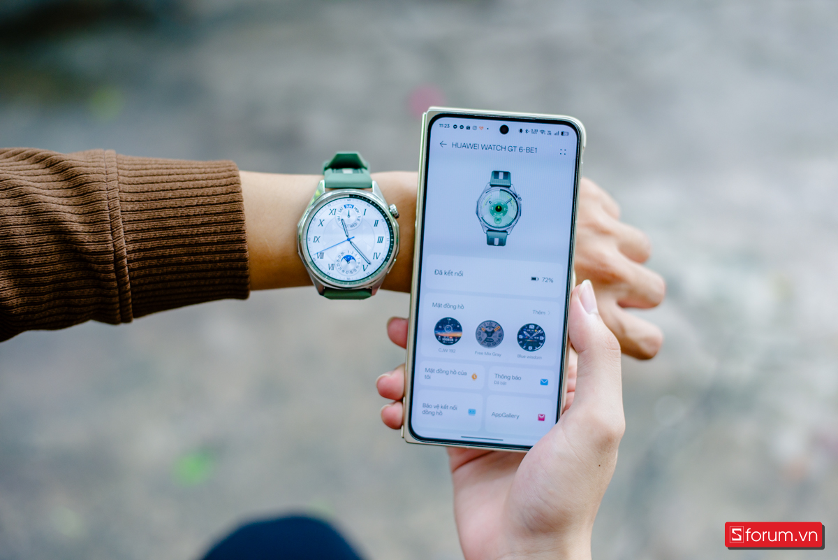 Ứng dụng kết nối của Huawei Watch GT 6 46mm