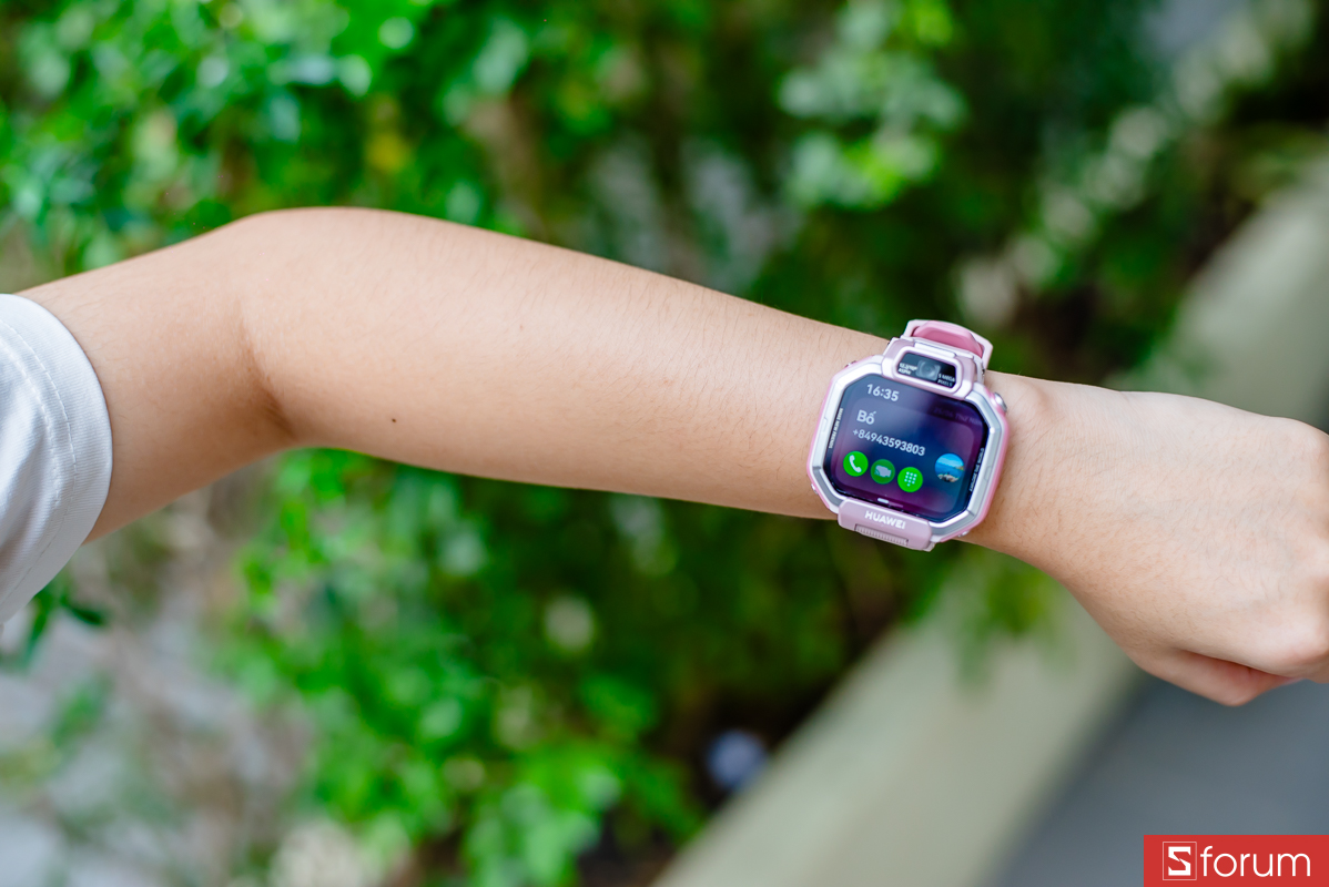 Thời lượng pin trên Huawei Watch Kids X1