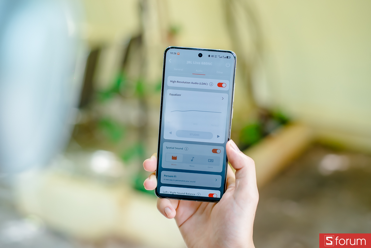 Tai nghe hỗ trợ LDAC để truyền âm thanh không dây chất lượng cao