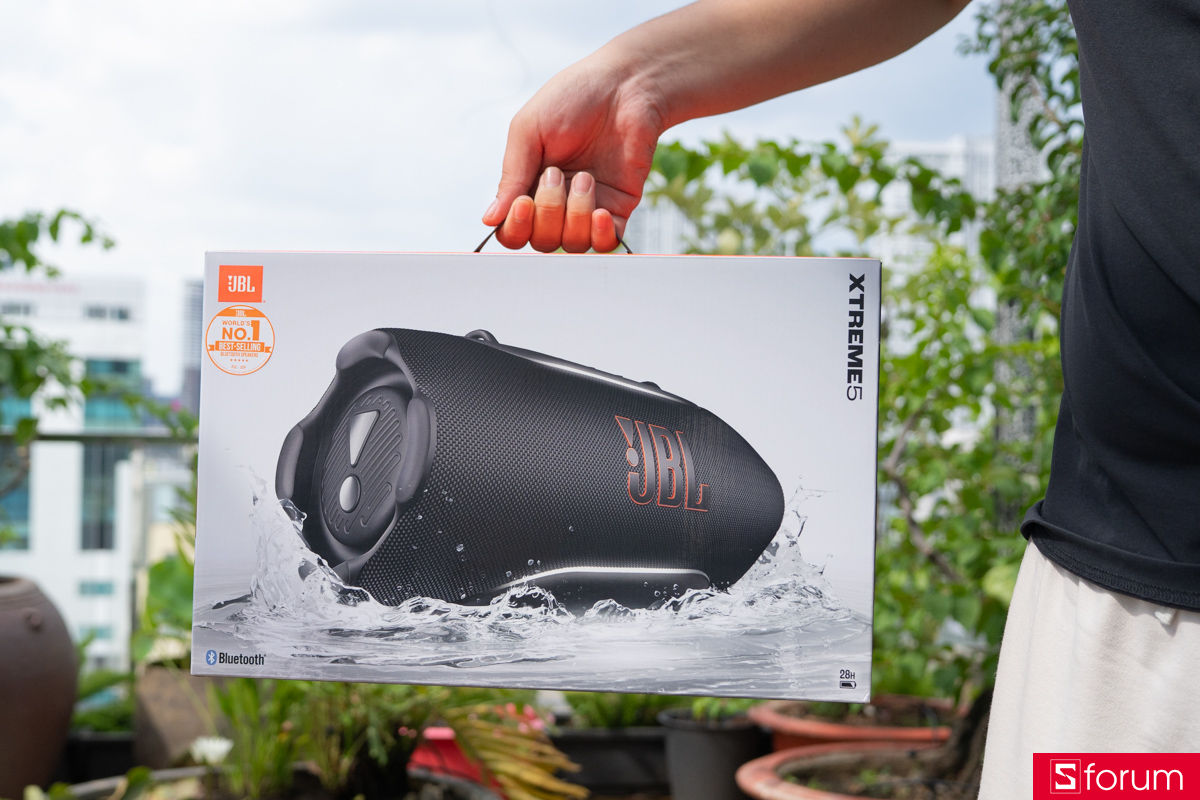 Trên tay JBL Xtreme 5 và mở hộp 