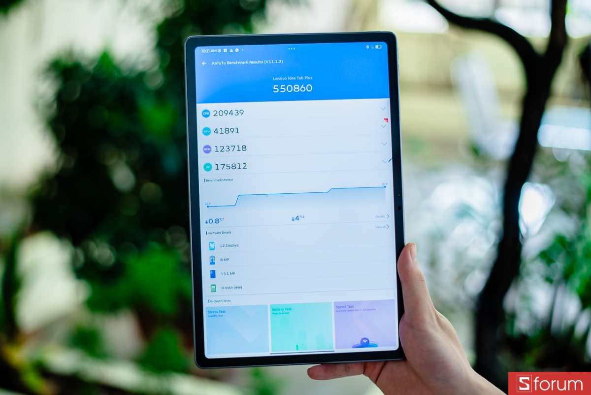 Trên tay Lenovo Idea Tab Plus Matte Edition: Hiệu năng đủ dùng