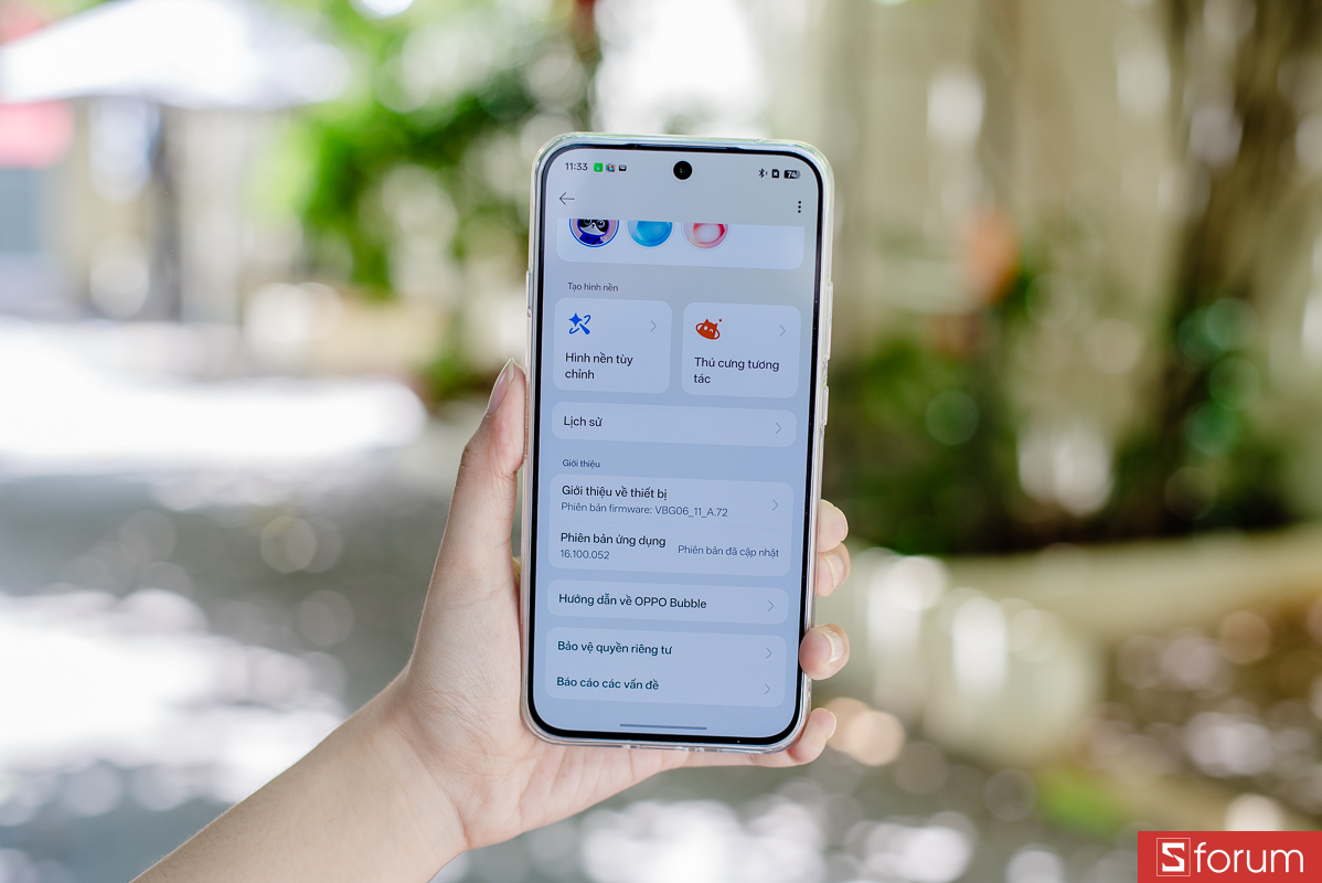 Ứng dụng OPPO Bubble trên điện thoại