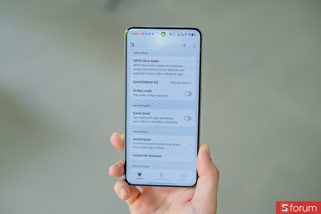 Có thể kết nối OPPO Enco Clip2 với ứng dụng HeyMelody để điều khiển chuyên sâu