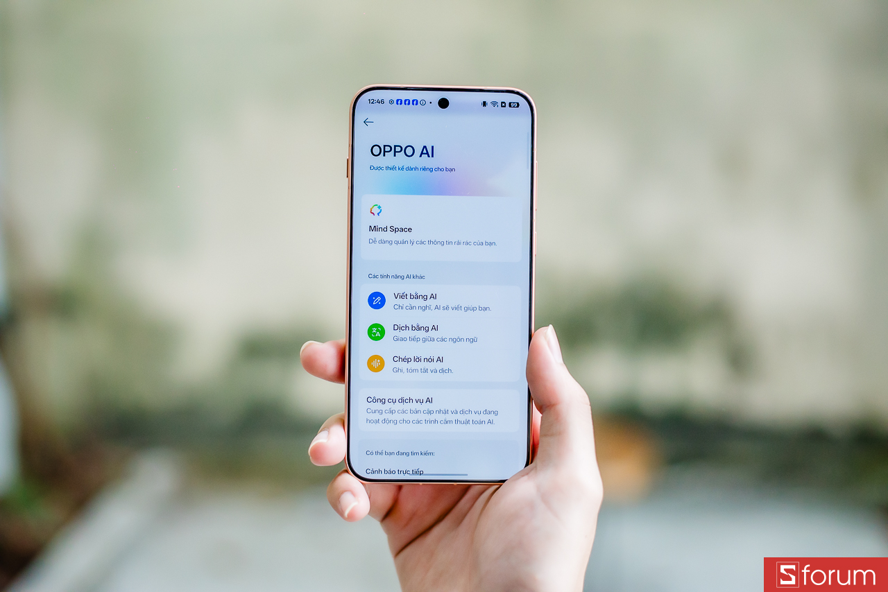Điểm đáng chú ý là OPPO tích hợp khá nhiều tính năng AI vào ColorOS 16