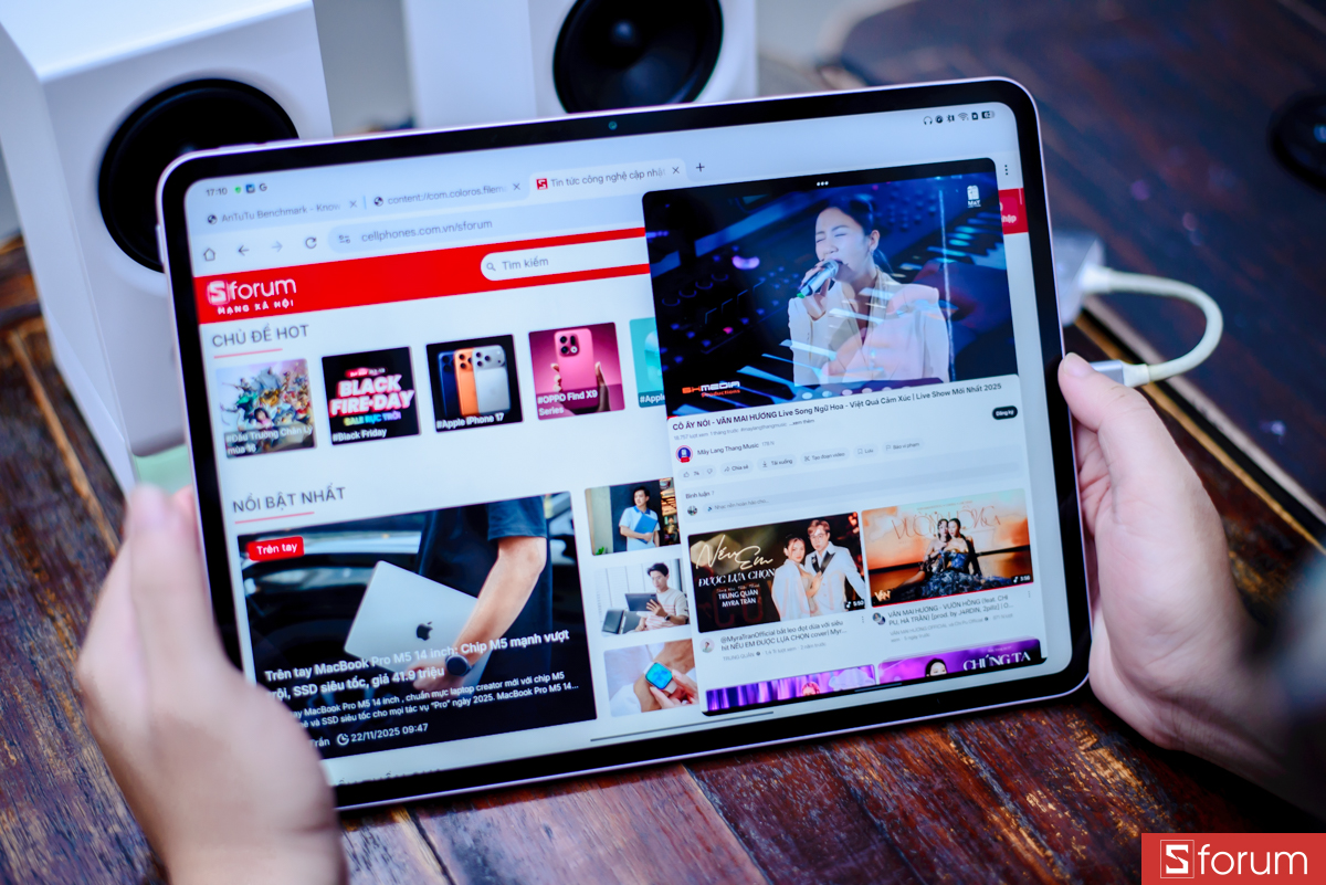 Trên tay OPPO Pad 5 và đánh giá thời lượng pin