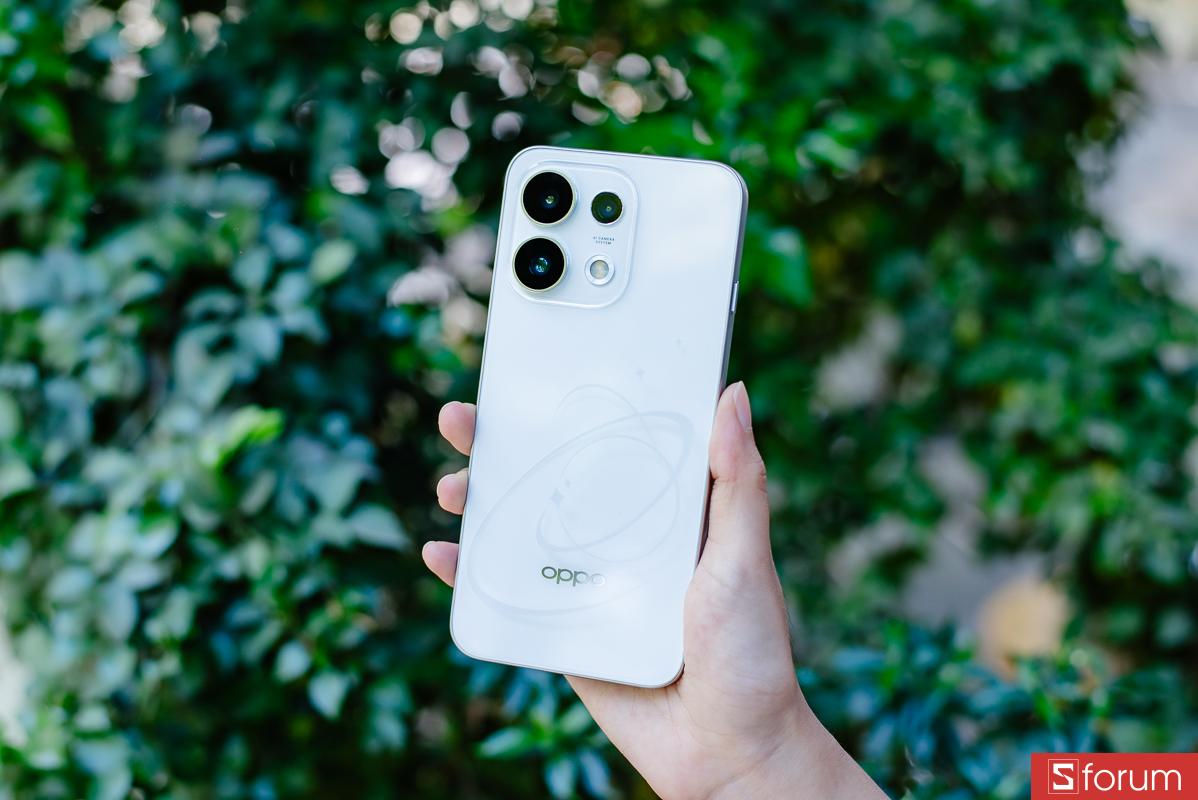Trên tay OPPO Reno16 F 5G: Thiết kế đẹp mắt với hiệu ứng độc đáo