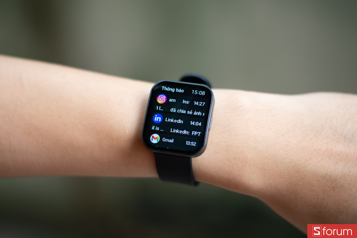 Các thông báo đều được đồng bộ nhanh chóng lên REPI Band