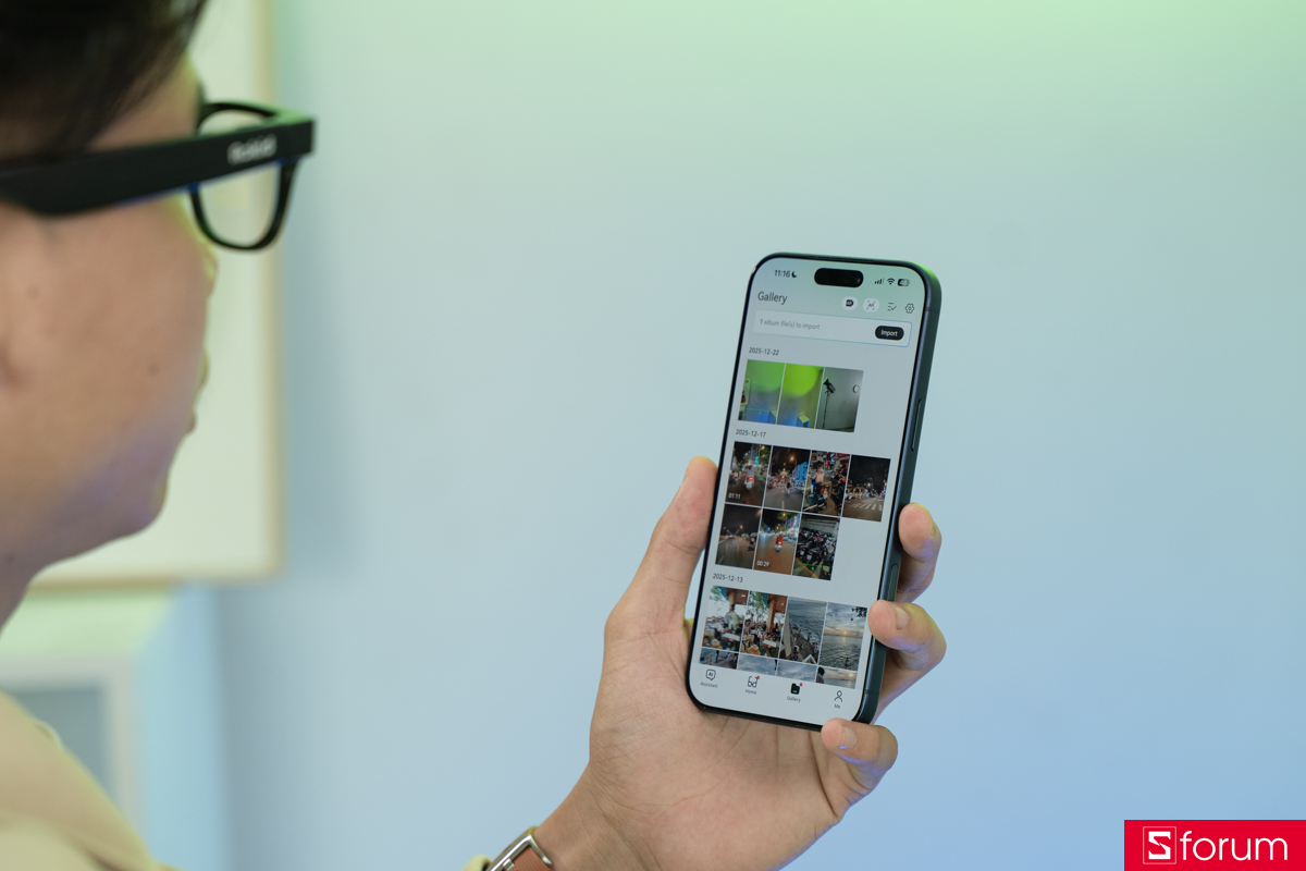 Trên tay Rokid Glasses, kính hỗ trợ ứng dụng đi kèm tiện lợi