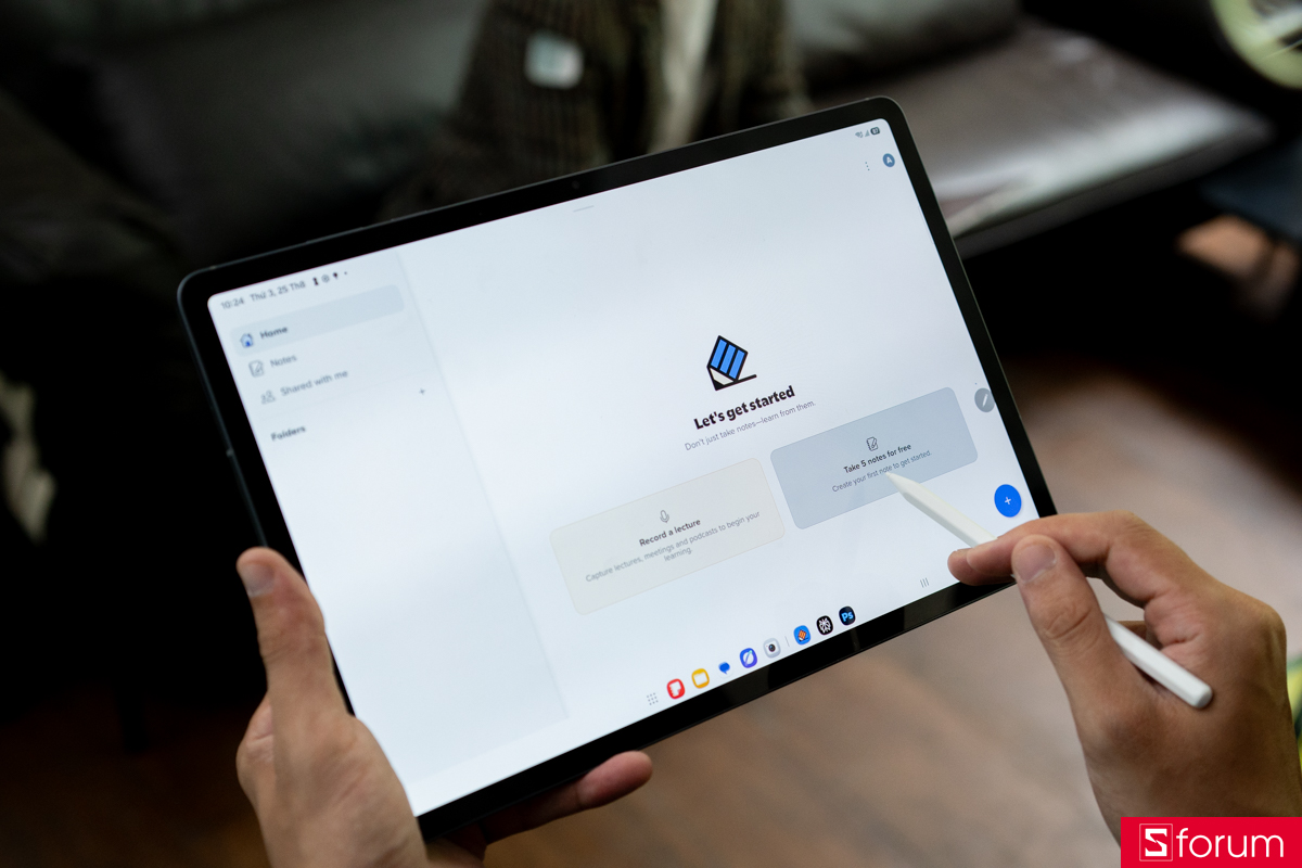 Trên tay Galaxy Tab S12 Plus: Máy có nhiều tính năng AI