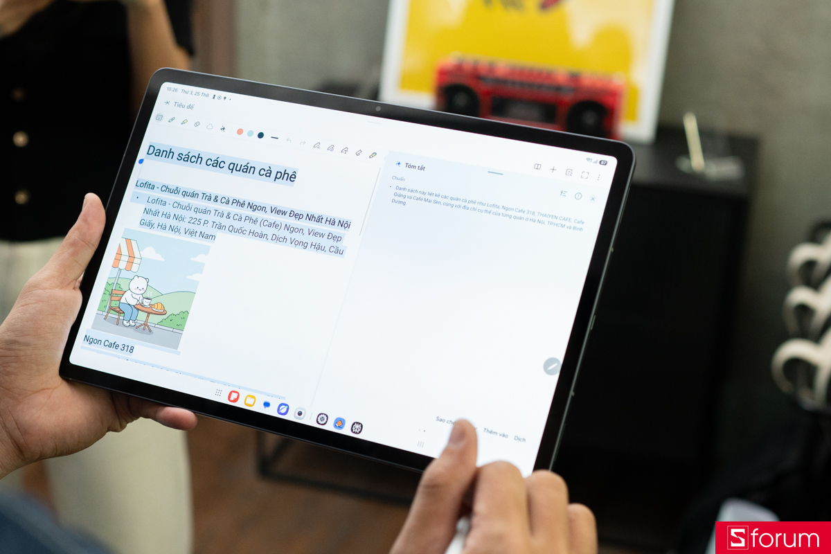 Samsung trang bị cho Galaxy Tab S12 Plus viên pin 10.600 mAh