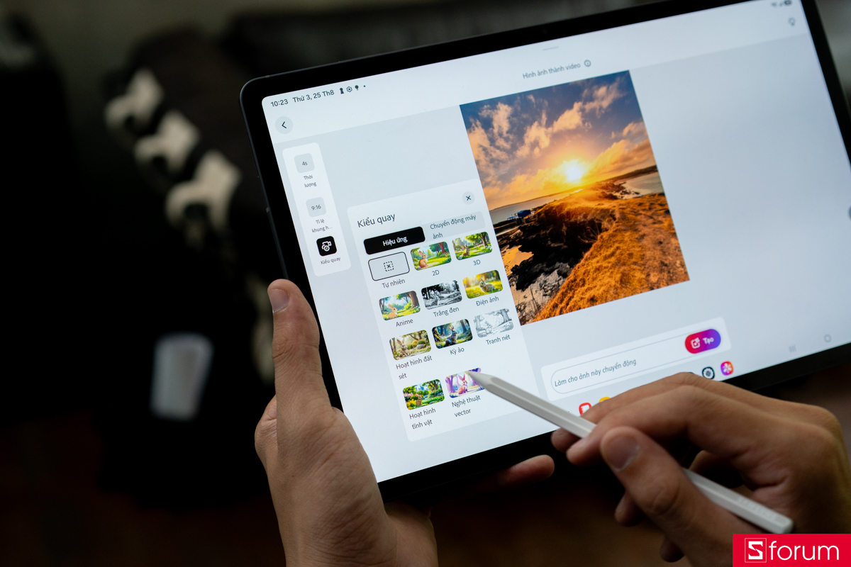 Trên tay Galaxy Tab S12 Plus: Máy có nhiều tính năng AI