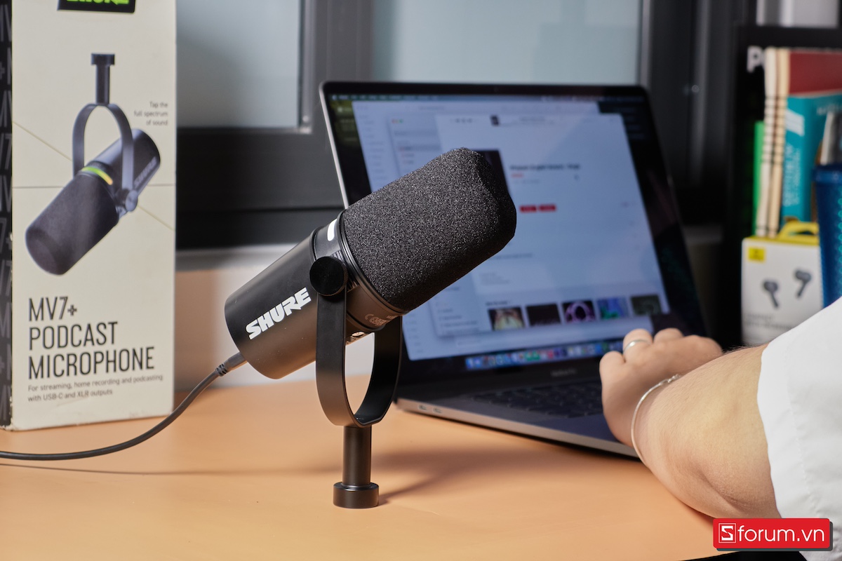 Các tính năng trên Shure MV7+
