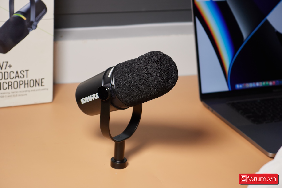 Chất lượng âm thanh trên Shure MV7+