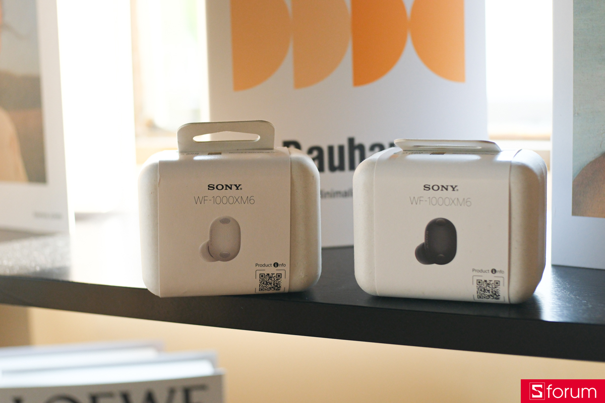 Trên tay Sony WF-1000XM6 và mở hộp