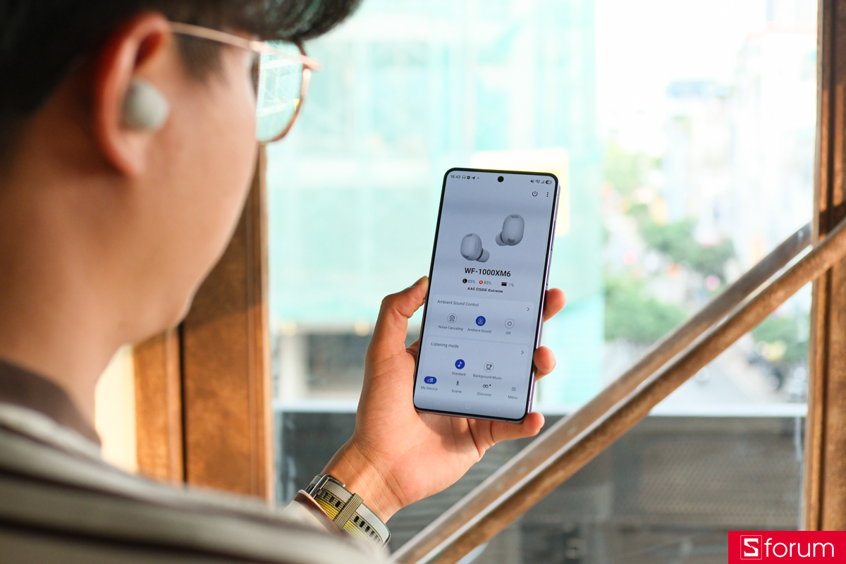 Trên tay Sony WF-1000XM6: EQ được nâng cấp cho khả năng tùy chỉnh tốt hơn