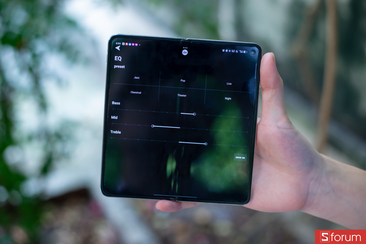 Trên tay UB+ dB Mini doubleBASS, ứng dụng cung cấp nhiều tùy chọn