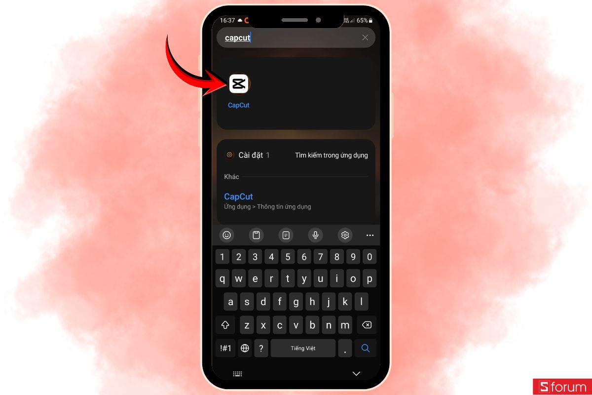 Hướng dẫn chi tiết cách làm video AI nhận lì xì Tết kèm mã QR ngân hàng bằng CapCut 1
