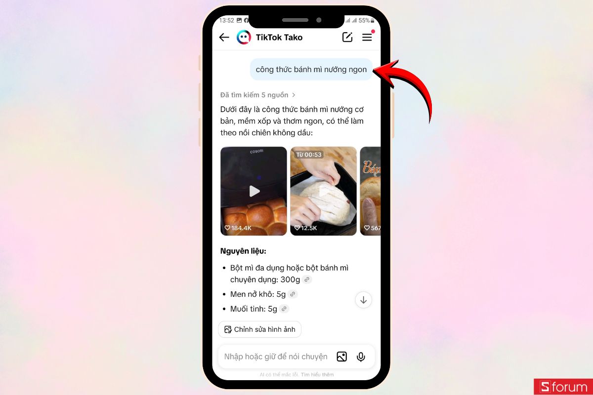 AI Tako là gì? Tìm hiểu trợ lý AI của TikTok và cách sử dụng chi tiết 3