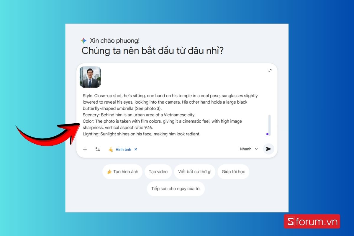 Hướng dẫn tạo ảnh áo dài Tết bằng AI cho nam – phong cách điện ảnh cho Tết 2026 5