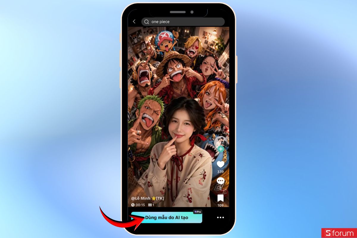 Hướng dẫn làm ảnh One Piece AI bằng CapCut chi tiết từ A–Z 5